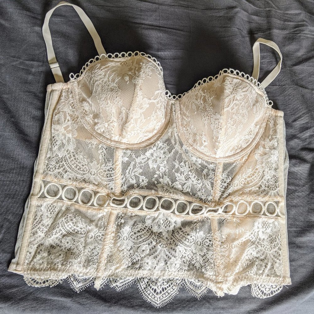 Victoria's Secret Lace Corset Top